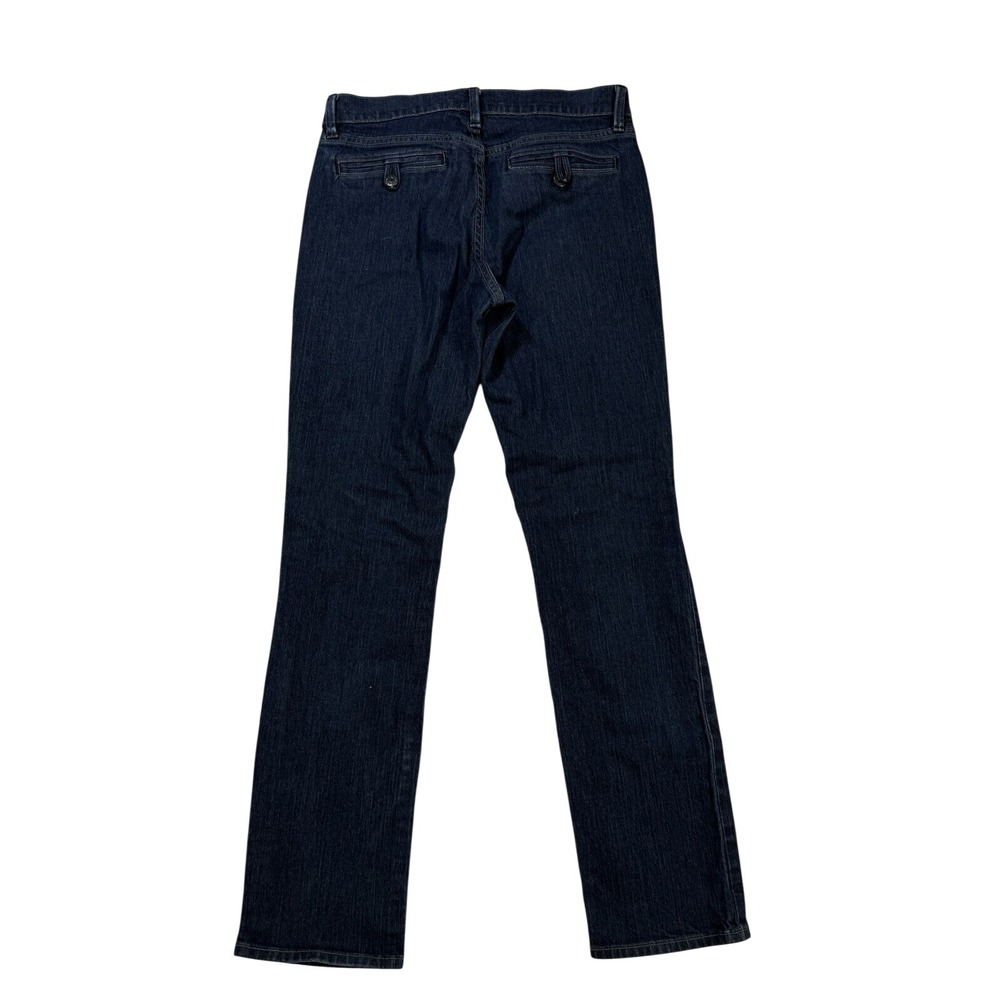 Old Navy The Flirt Mid-Rise Straight Leg Jeans Dark Wash Blue Size 6 Regular - Picture 2 of 9